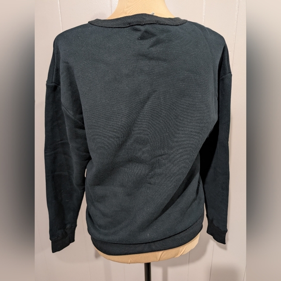 Sandro Paris Jewel Embellished Sweatshirt Size Small - Picture 4 of 5